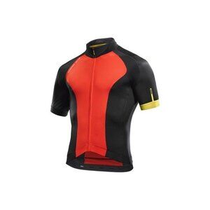 Mavic Cosmic Elite Jersey Fiery Red men's L SS cycling road bicycling Large